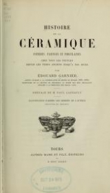 Cover of Histoire de la céramique
