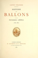 Cover of Histoire des ballons et des aéronautes célèbres
