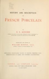 Cover of A history and description of French porcelain