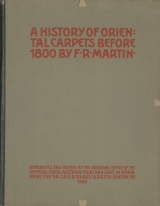 Cover of A history of oriental carpets before 1800
