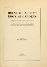 Cover of House & garden's book of gardens