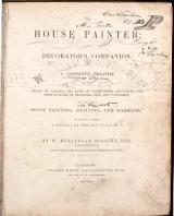 Cover of The house painter, or, Decorator's companion
