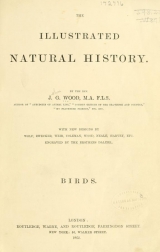 Cover of The illustrated natural history