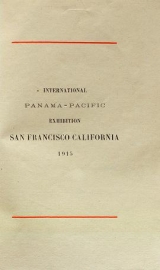 Cover of International Panama-Pacific Exhibition, San Francisco, California, 1915