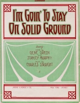 Cover of I'm goin' to stay on solid ground
