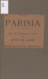 Cover of La IVe exposition des arts de l'Asie au Musée municipal Cernuschi