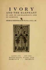 Cover of Ivory and the elephant in art, in archaeology, and in science