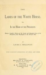 Cover of The ladies of the White house