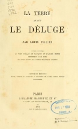 Cover of La terre avant le déluge