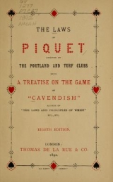 Cover of The laws of piquet