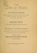 Cover of The laws of whist