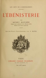 Cover of L'ébénisterie
