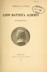 Cover of Leon Battista Alberti, architetto