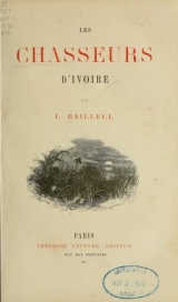 Cover of Les chasseurs d'ivoire 