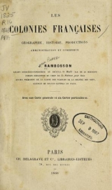 Cover of Les colonies françaises