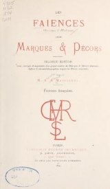 Cover of Les faïences anciennes & modernes