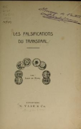Cover of Les falsifications du Transvaal 