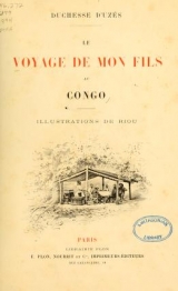 Cover of Le voyage de mon fils au Congo