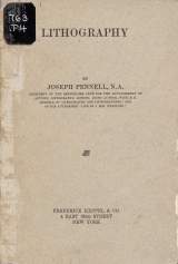 Cover of Lithography