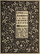Cover of Little journeys to the homes of eminent artists