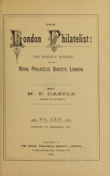 Cover of The London philatelist