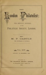 Cover of The London philatelist