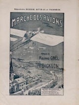 Cover of Marche des avions