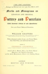 Cover of Marks and monograms on European and Oriental pottery and porcelain