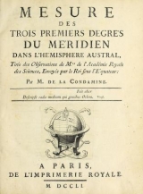 Cover of Mesure des trois premiers degrés du méridien dans l'hémisphere austral