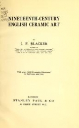 Cover of Nineteenth-century English ceramic art