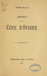 Cover of Notice-sur la Côte d'Ivoire 