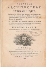 Cover of Nouvelle architecture hydraulique ptie. 2