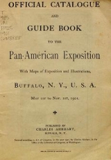 Cover of Official catalogue and guide book to the Pan-American Exposition