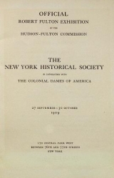 Cover of Official Robert Fulton exhibition of the Hudson-Fulton Commission