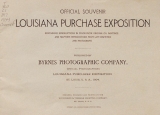 Cover of Official souvenir Louisiana Purchase Exposition