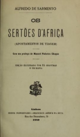 Cover of Os sertões d'Africa (apontamentos de viagem)