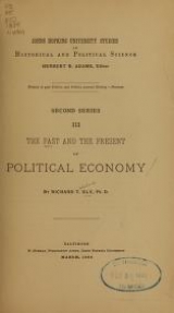 Cover of The past and the present of political economy