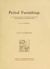 Cover of Period furnishings