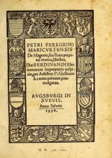 Cover of Petri Peregrini Maricurtensis De magnete, seu, Rota perpetui motus, libellus ...