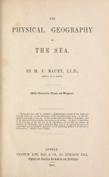 Cover of The physical geography of the sea