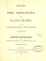 Cover of Poems on the abolition of the slave trade