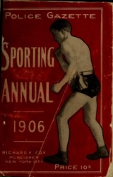 Cover of Police gazette sporting annual