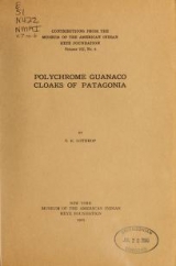 Cover of Polychrome guanaco cloaks of Patagonia