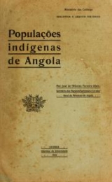Cover of Populações indígenas de Angola