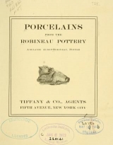 Cover of Porcelains from the Robineau Pottery