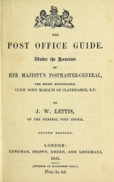 Cover of The post office guide