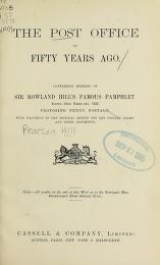 Cover of The Post Office of fifty years ago