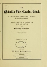Cover of The Priscilla filet crochet book