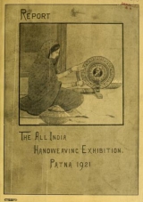 Cover of Report on the All India Handweaving Exhibition