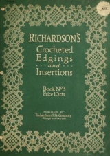 Cover of Richardson's crocheted edgings and insertions